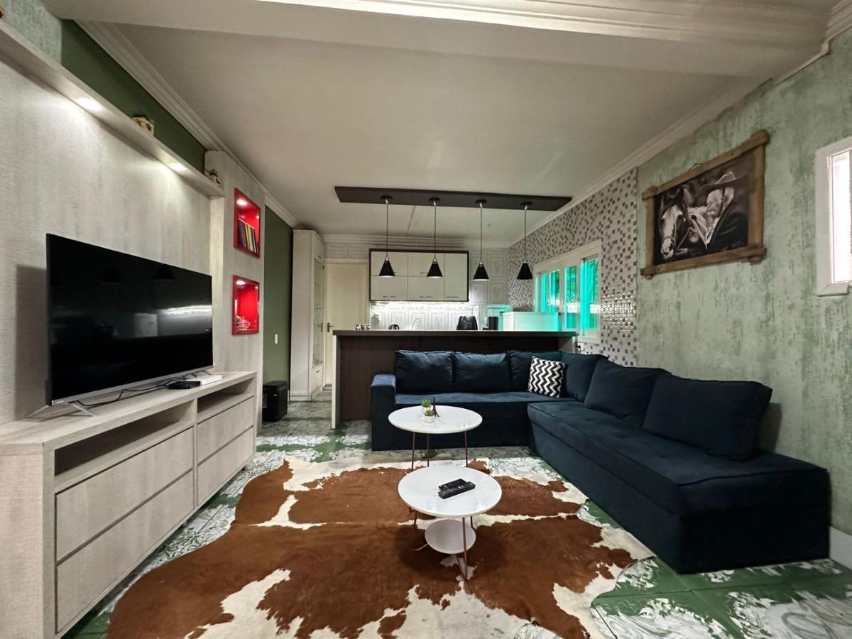 Apartamento Com Hidromassagem Em Gramado Appartement Buitenkant foto